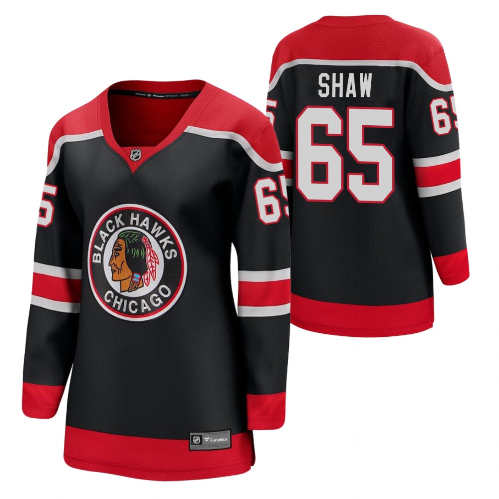 Andrew Shaw Chicago Blackhawks 2021 Special Edition Black Women Jersey