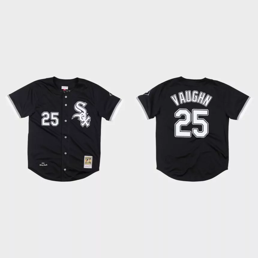 Andrew Vaughn Chicago White Sox 1993 Bo Jackson Authentic Jersey – Black