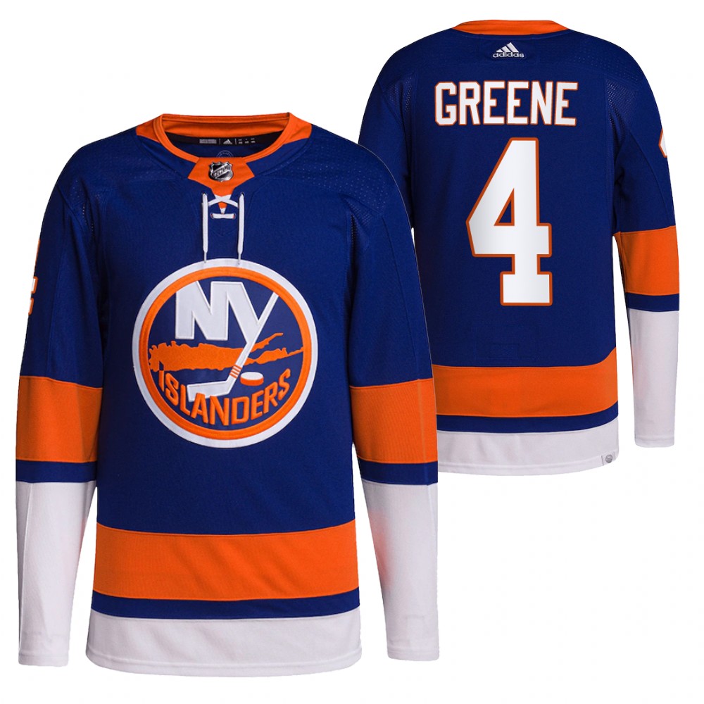 Andy Greene New York Islanders Royal Home Primegreen Authentic Pro Jersey