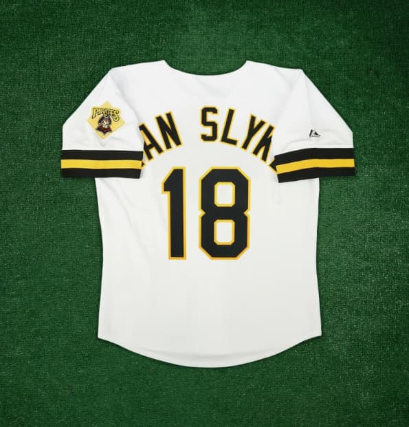 Andy Van Slyke 1992 Pittsburgh Pirates Men's Home Cooperstown Jersey
