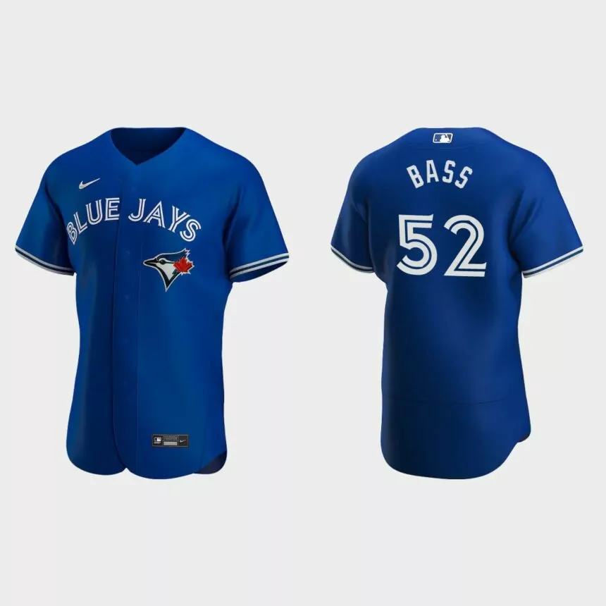 Anthony Bass Toronto Blue Jays Authentic Alternate Jersey – Royal