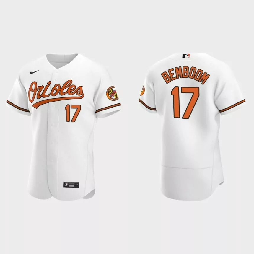 Anthony Bemboom Baltimore Orioles Authentic Home Jersey – White