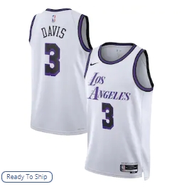 Anthony Davis Los Angeles Lakers Nike Unisex 2022-23 Swingman Jersey - City Edition - White