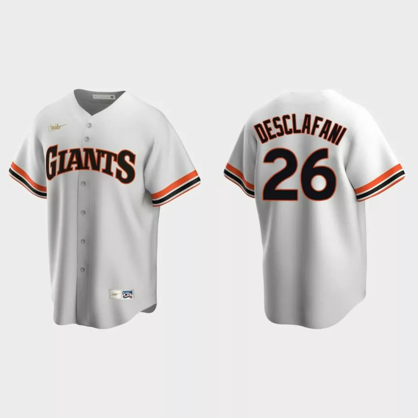 Anthony DeSclafani #26 San Francisco Giants Cooperstown Collection Home Jersey – White