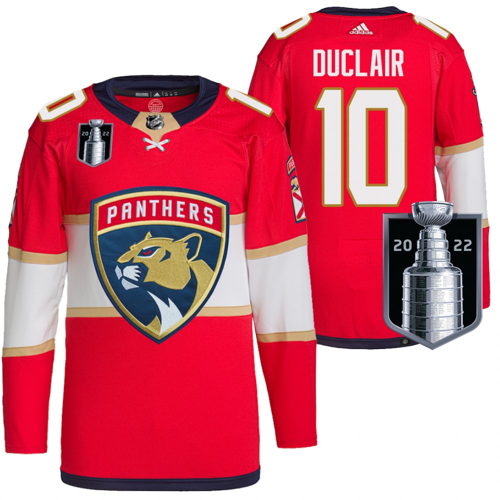 Anthony Duclair Florida Panthers Red 2022 Stanley Cup Playoffs Authentic Pro Jersey