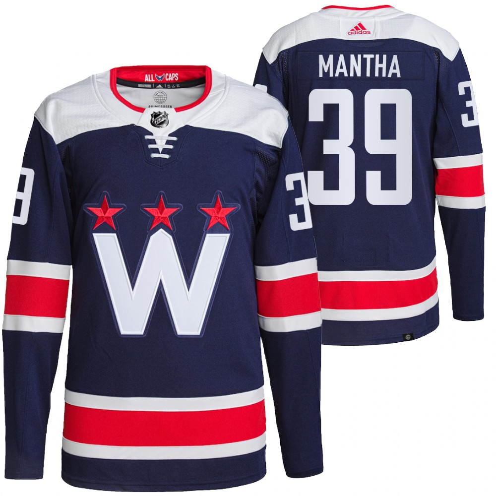 Anthony Mantha Washington Capitals Navy Alternate Primegreen Authentic Pro Jersey