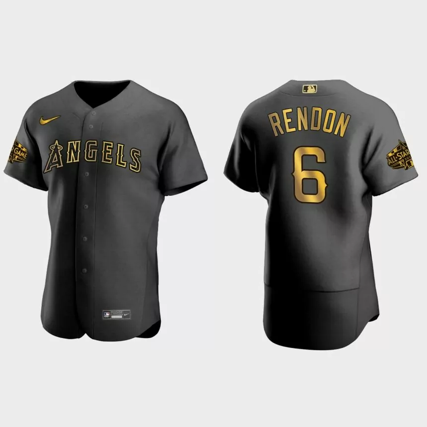 Anthony Rendon Los Angeles Angels 2022 MLB All-Star Game Authentic Jersey – Black