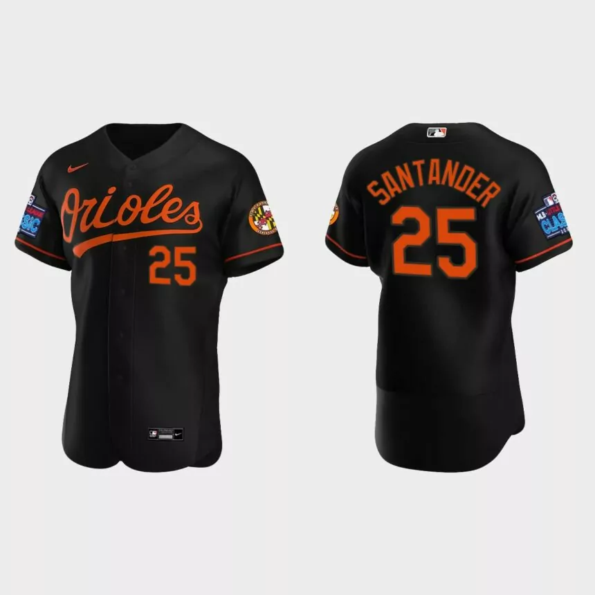 Anthony Santander Baltimore Orioles 2022 Little League Classic Authentic Jersey – Black