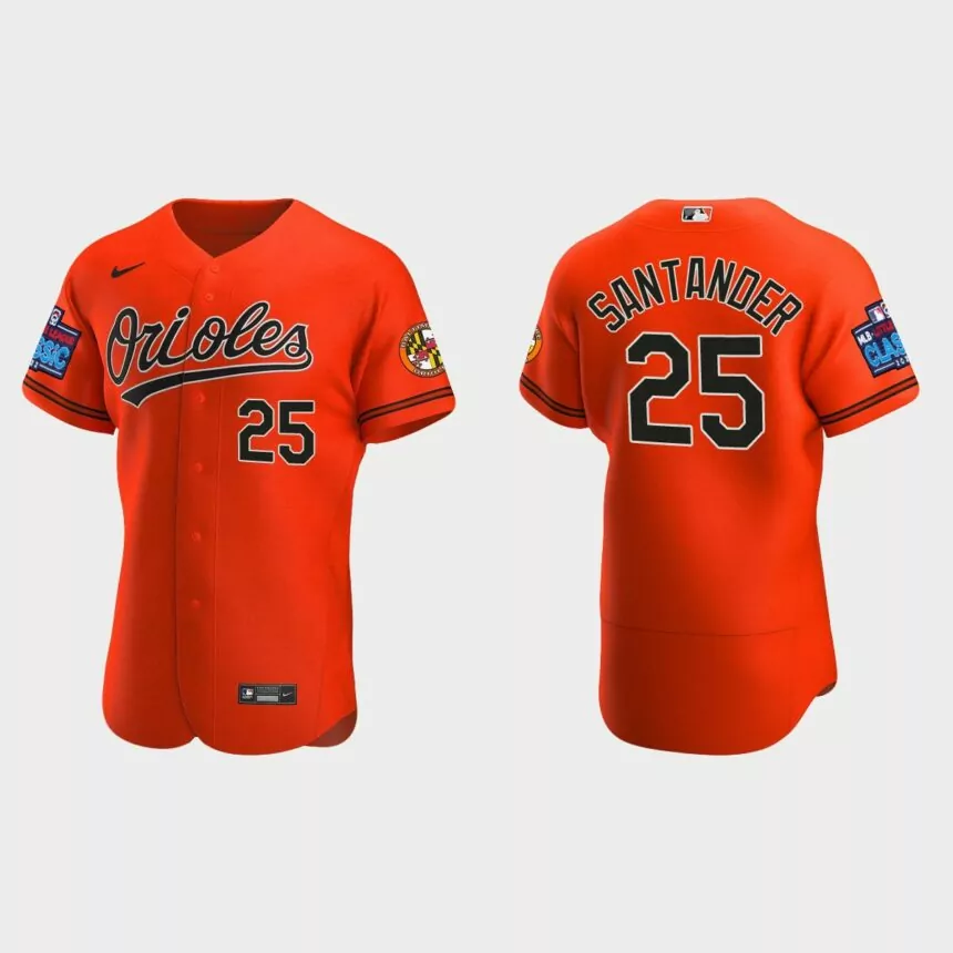 Anthony Santander Baltimore Orioles 2022 Little League Classic Authentic Jersey – Orange