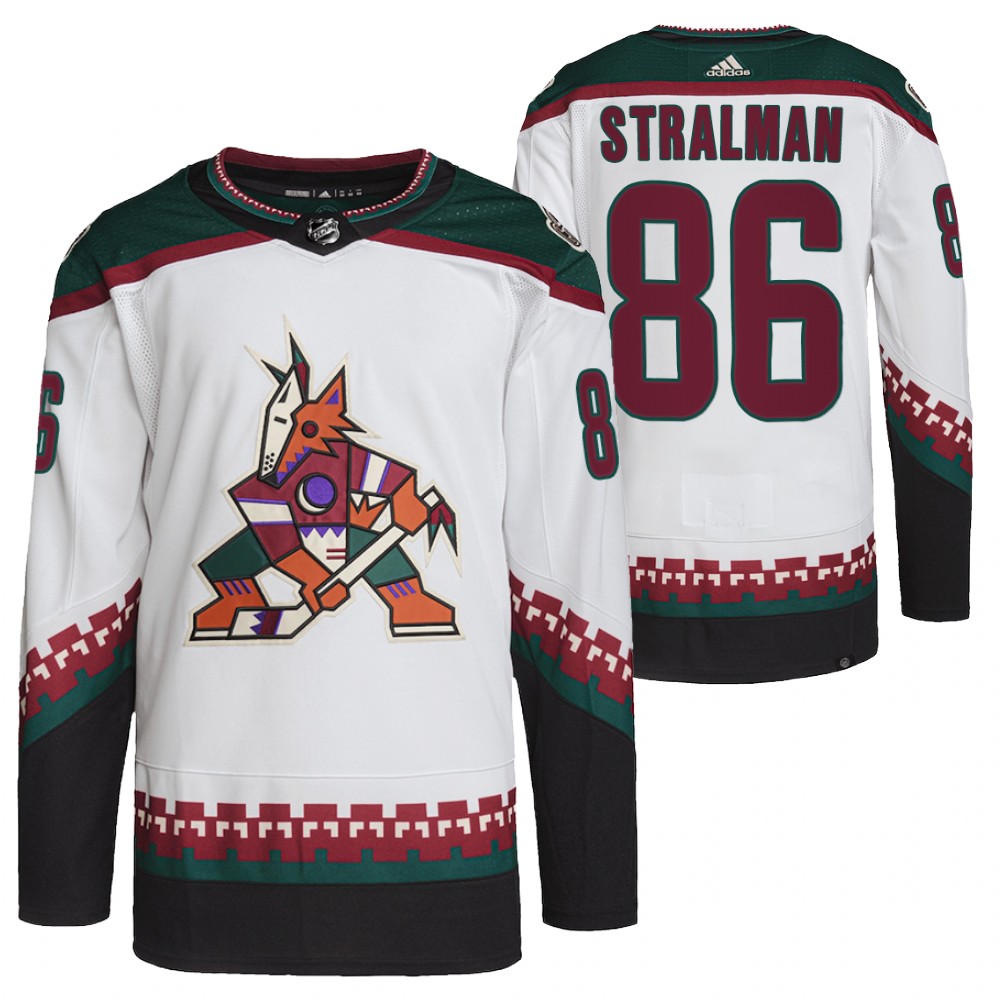Anton Stralman Arizona Coyotes White Away Primegreen Authentic Pro Jersey