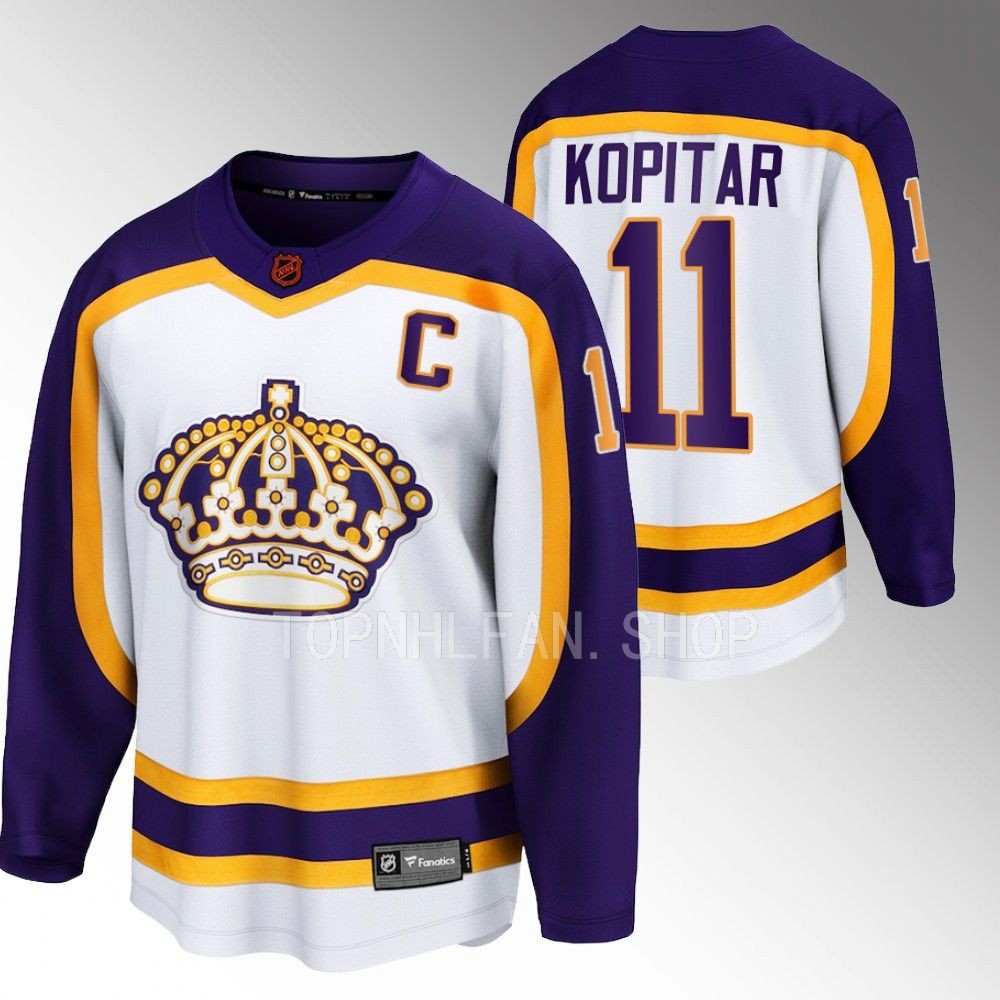 Anze Kopitar LA Kings Special Edition 2.0 White Jersey Breakaway