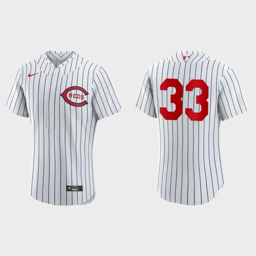 Aramis Garcia Cincinnati Reds 2022 Field of Dreams Authentic Jersey – White