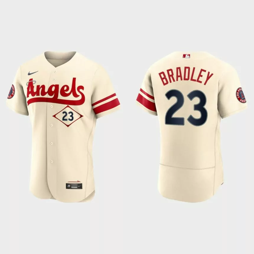 Archie Bradley Los Angeles Angels 2022 City Connect Authentic Jersey – Cream