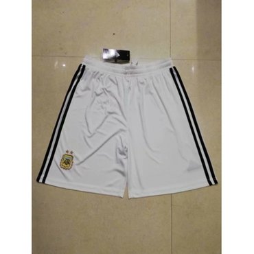 Argentina Blank Away Soccer Country Shorts