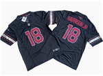 Arizona Cardinals #18 Marvin Harrison Jr. Black Vapor F.U.S.E. Limited Jersey