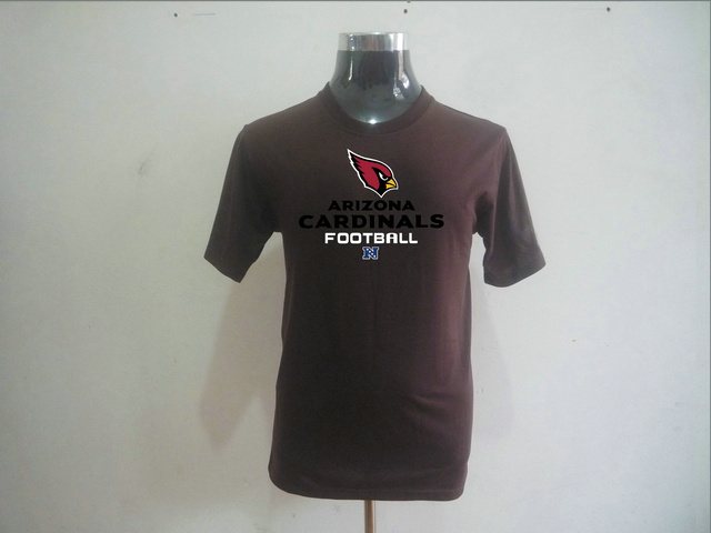 Arizona Cardinals Big & Tall Critical Victory T-Shirt Brown