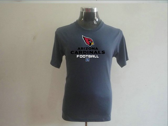 Arizona Cardinals Big & Tall Critical Victory T-Shirt Grey