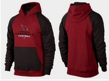Arizona Cardinals Critical Victory Pullover Hoodie Burgundy Red & Black