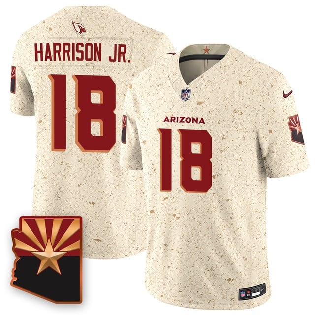 Arizona Cardinals F.U.S.E. Limited Rivalry Series Jersey - All Stitched Marvin Harrison Jr. - 18
