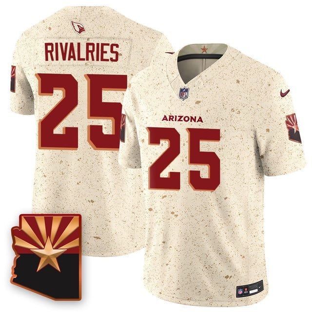 Arizona Cardinals F.U.S.E. Limited Rivalry Series Jersey - All Stitched Rivalries - 25