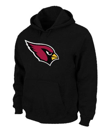 Arizona Cardinals Logo Pullover Hoodie(Black)