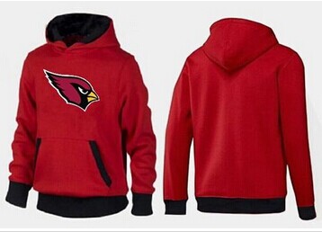 Arizona Cardinals Logo Pullover Hoodie Red & Black