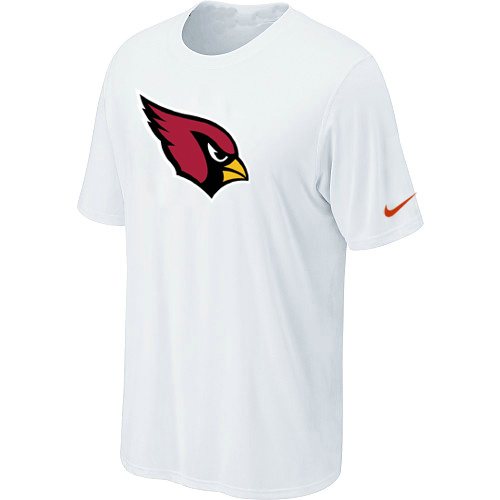 Arizona Cardinals Sideline Legend Authentic Logo Dri-fit T-Shirt White