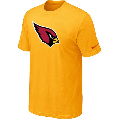 Arizona Cardinals Sideline Legend Authentic Logo Dri-fit T-Shirt Yellow