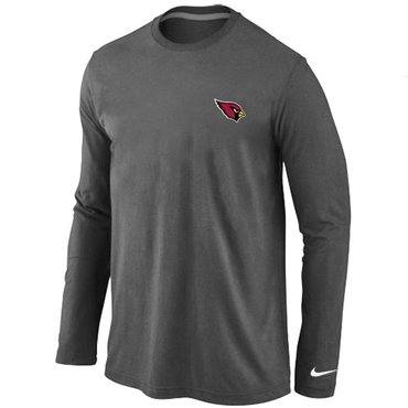 Arizona Cardinals Sideline Legend Authentic Long Sleeve T-Shirt D.Grey