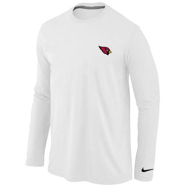 Arizona Cardinals Sideline Legend Authentic Long Sleeve T-Shirt White