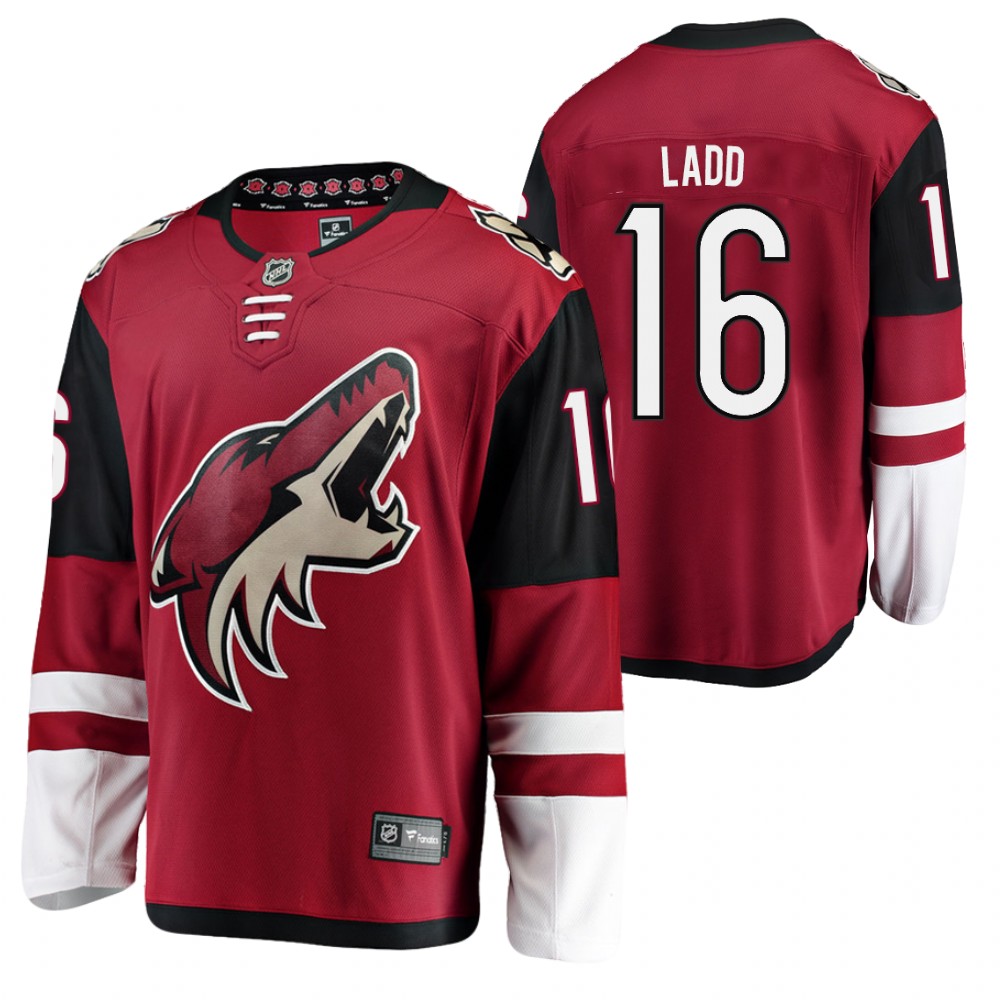 Arizona Coyotes Andrew Ladd Red 2021 Home Player Jersey