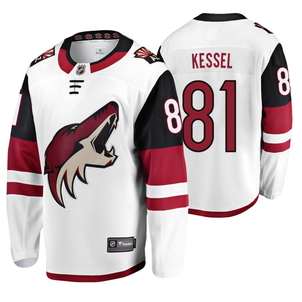 Arizona Coyotes Phil Kessel Men's Away Breakaway Player Fanatics Branded Jersey