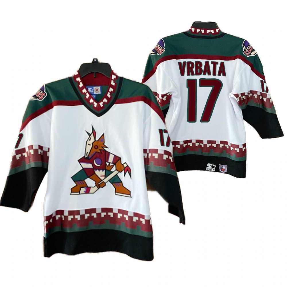 Arizona Coyotes Radim Vrbata Classic Kachina White Jersey