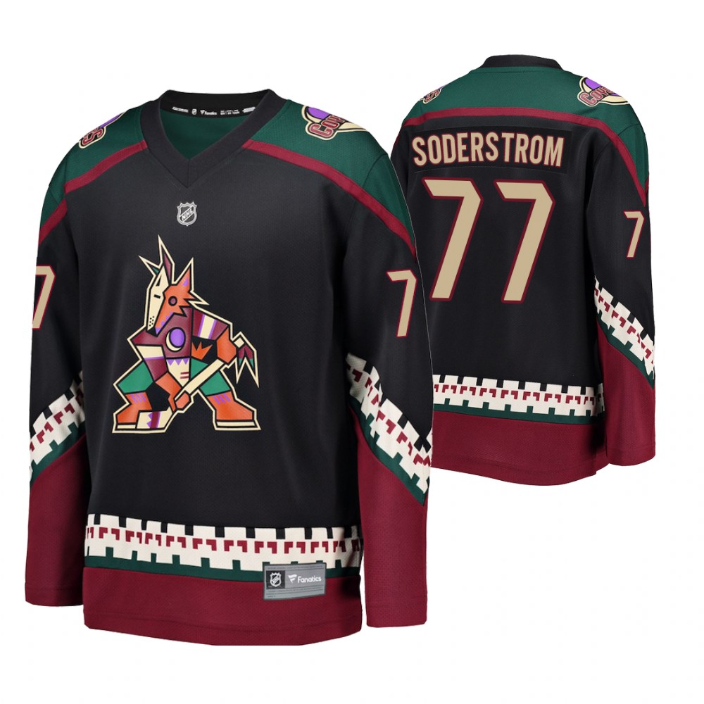 Arizona Coyotes Victor Soderstrom Men's Alternate Breakaway Player Jersey