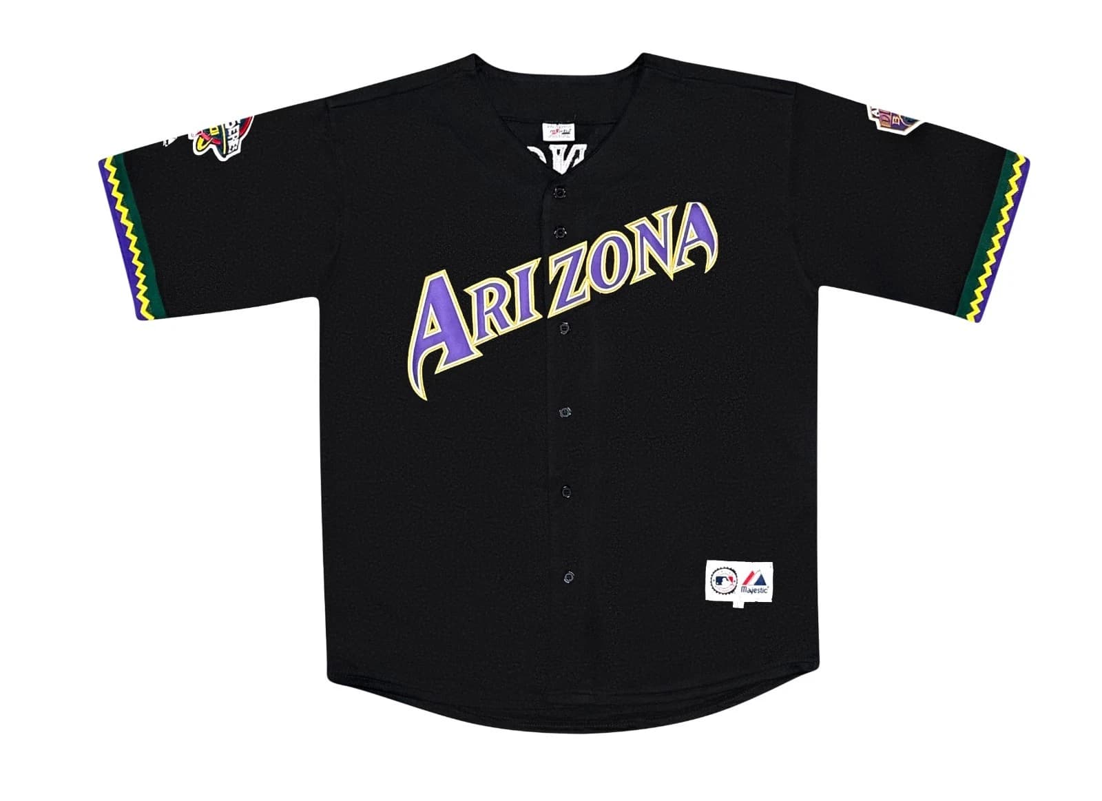 Arizona Diamondbacks 2001 World Series Black Jersey Men’s Large