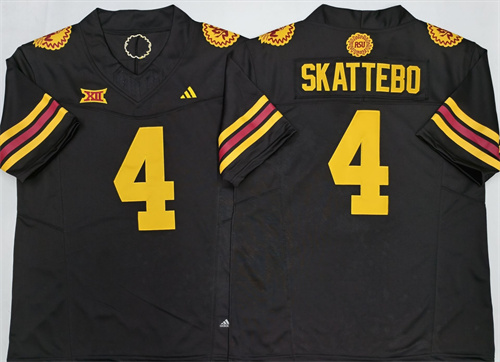 Arizona Sun Devils Black #4 SKATTEBO