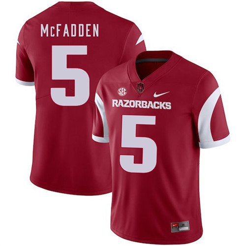 Arkansas Razorbacks Cardinal Darren McFadden 2018 Game College Football Jersey