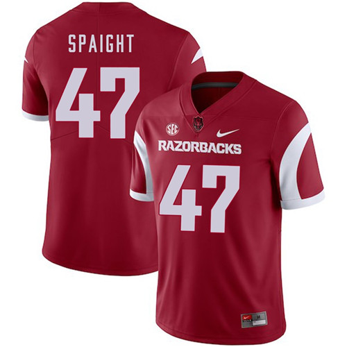 Arkansas Razorbacks Cardinal Martrell Spaight 2018 Game College Football Jersey