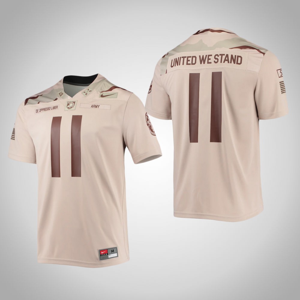 Army Black Knights 11 Rivalry Special Game Jersey Oatmeal