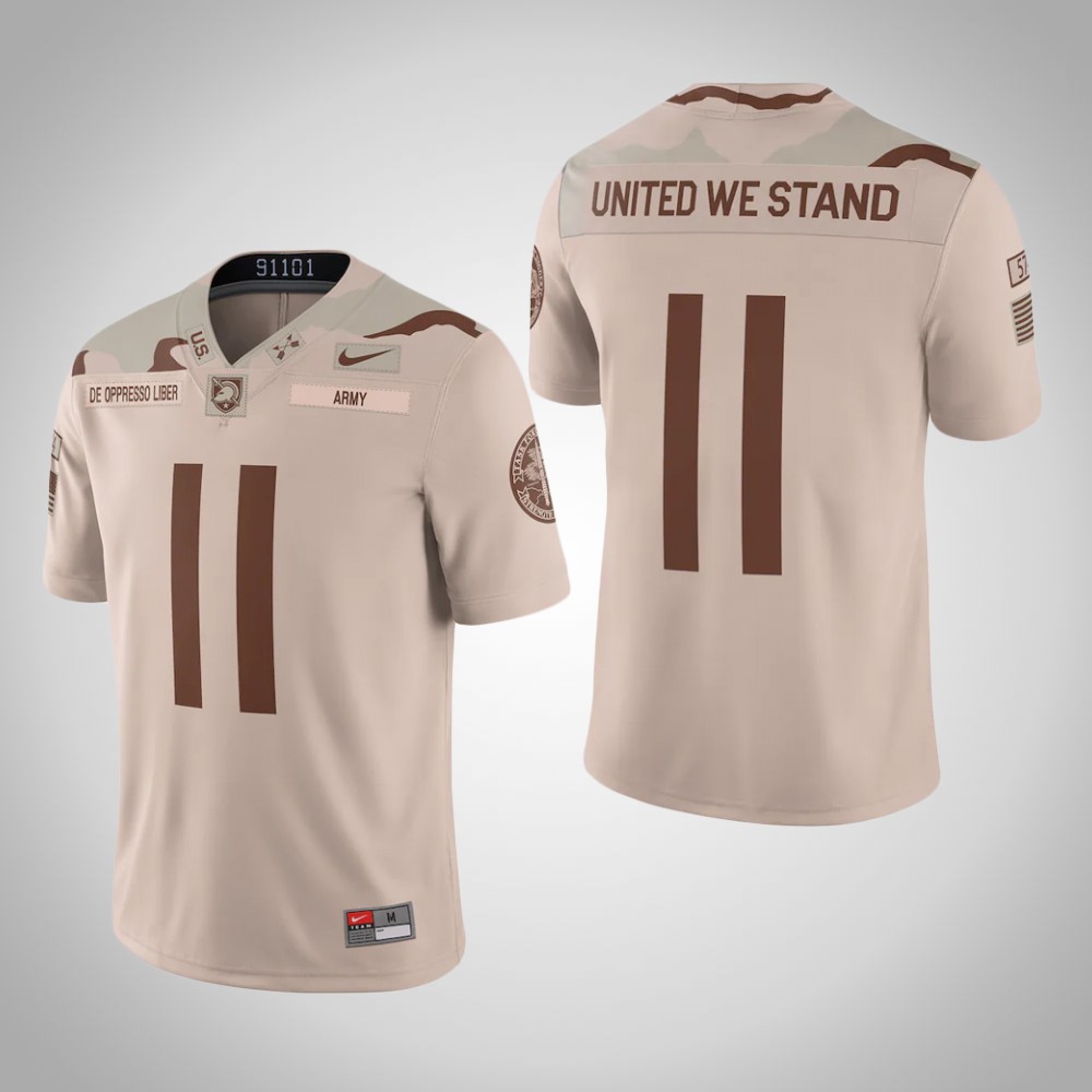Army Black Knights 11 Special Game Rivalry Jersey Oatmeal