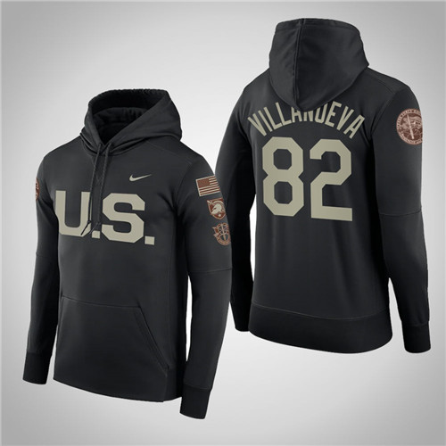 Army Black Knights Alejandro Villanueva Black Rivalry U.S. Hoodie