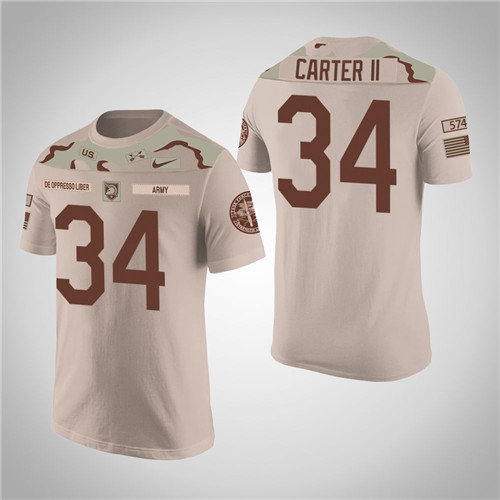 Army Black Knights Andre Carter II Oatmeal United We Stand T-Shirt