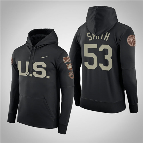 Army Black Knights Arik Smith Black Rivalry U.S. Hoodie