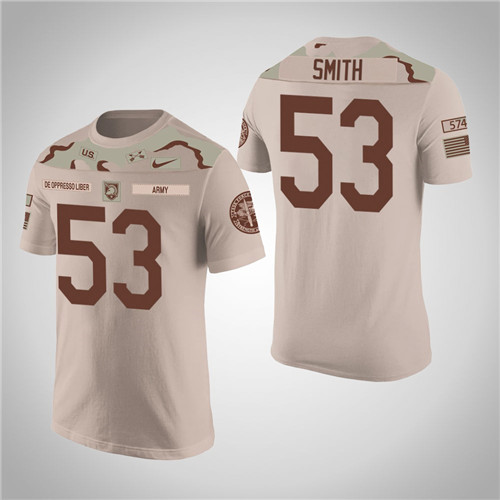 Army Black Knights Arik Smith Oatmeal United We Stand T-Shirt