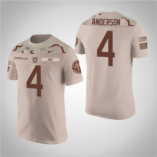 Army Black Knights Christian Anderson Oatmeal United We Stand T-Shirt