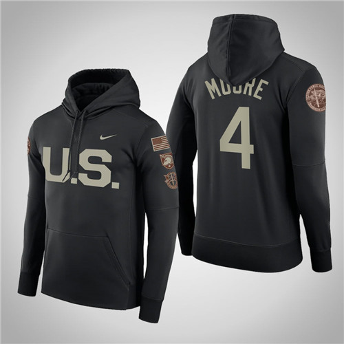 Army Black Knights Jabari Moore Black Rivalry U.S. Hoodie