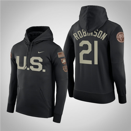 Army Black Knights Tyrell Robinson Black Rivalry U.S. Hoodie
