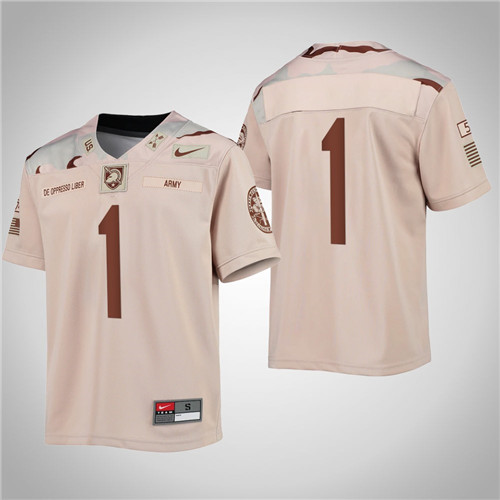 Army Black Knights United We Stand Rivalry Special Game Jersey Oatmeal