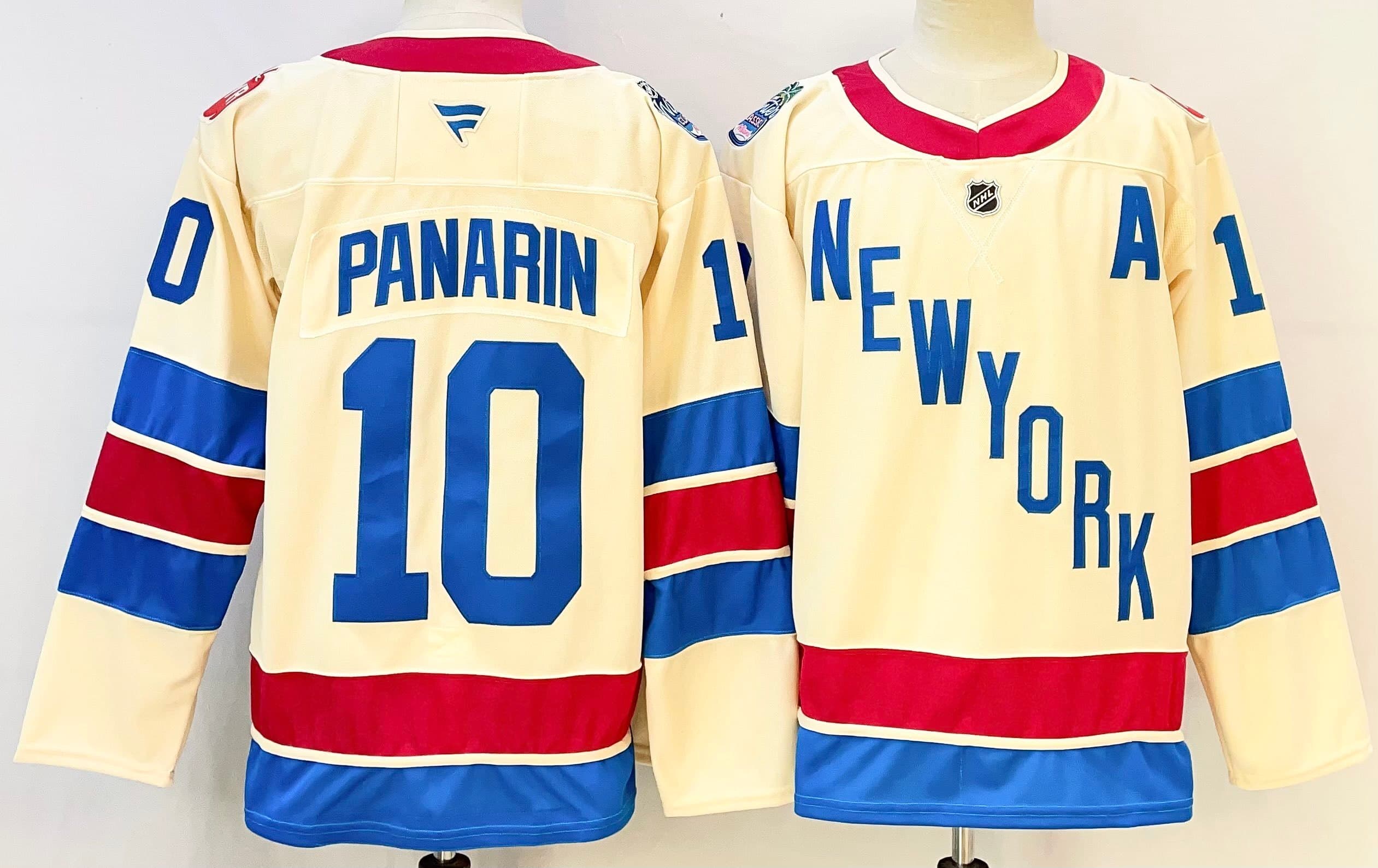 Artemi Panarin New York Rangers Fanatics 2026 NHL Winter Classic Premium  Jersey - Beige