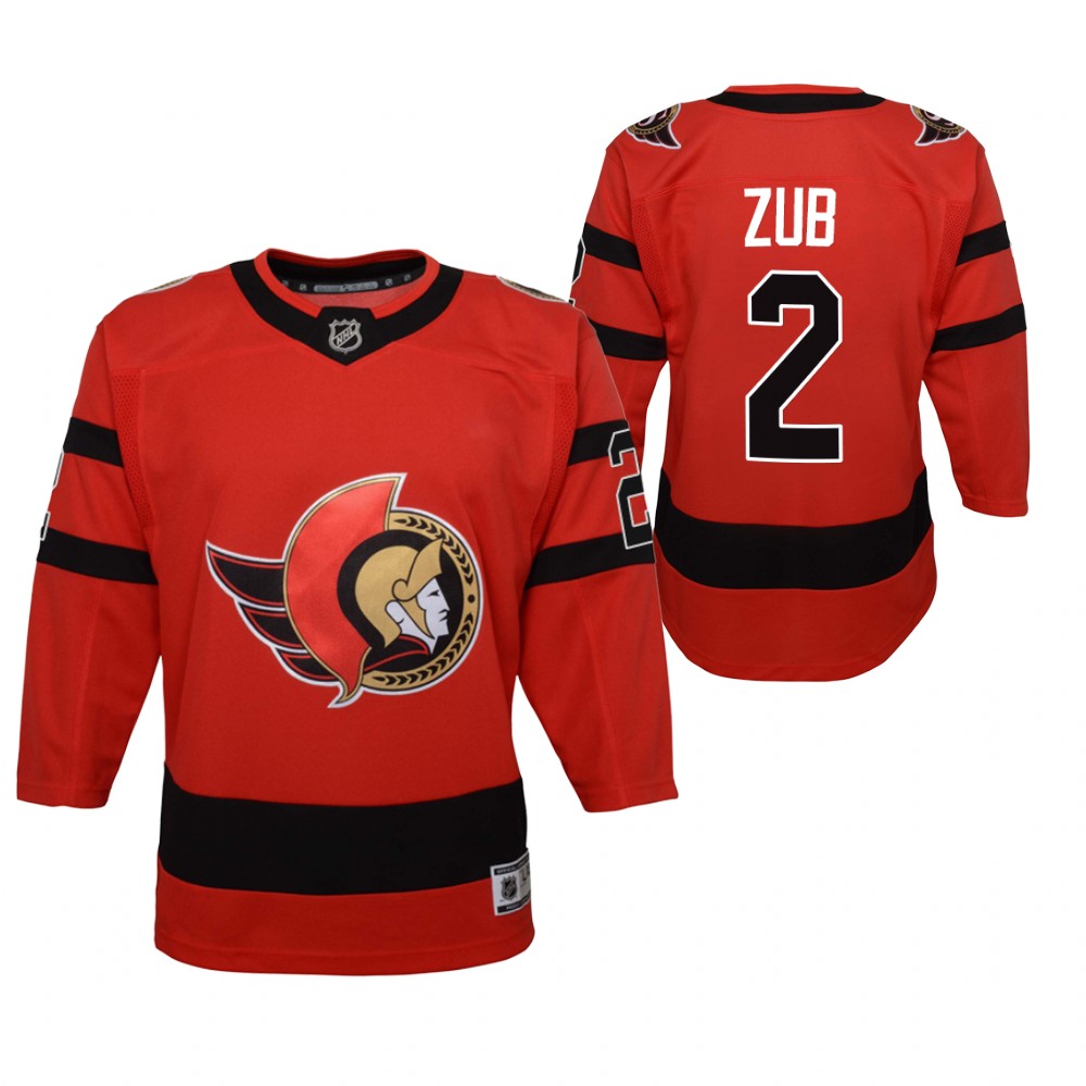 Artyom Zub Ottawa Senators 2021 Reverse Retro Red Jersey Special Edition